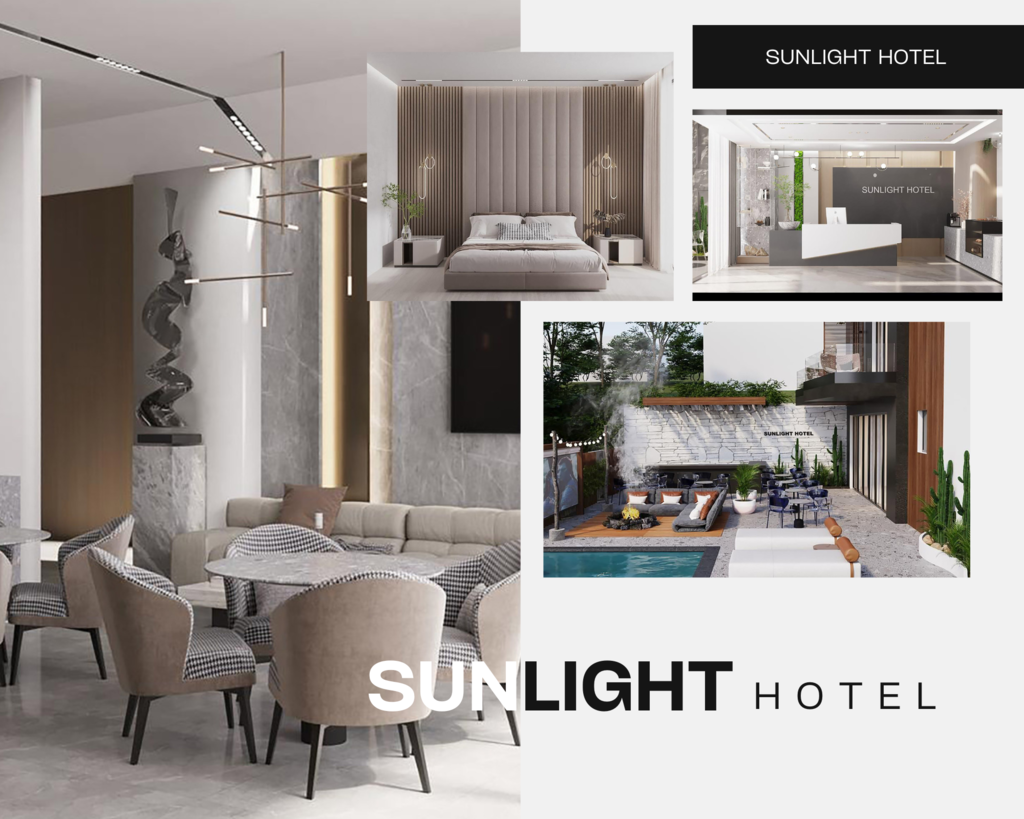 Picture of Rooms and Pool of Sunlight Hotel, located in Ksamil.